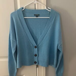 Wild Fable Teal Button-Up Cardigan